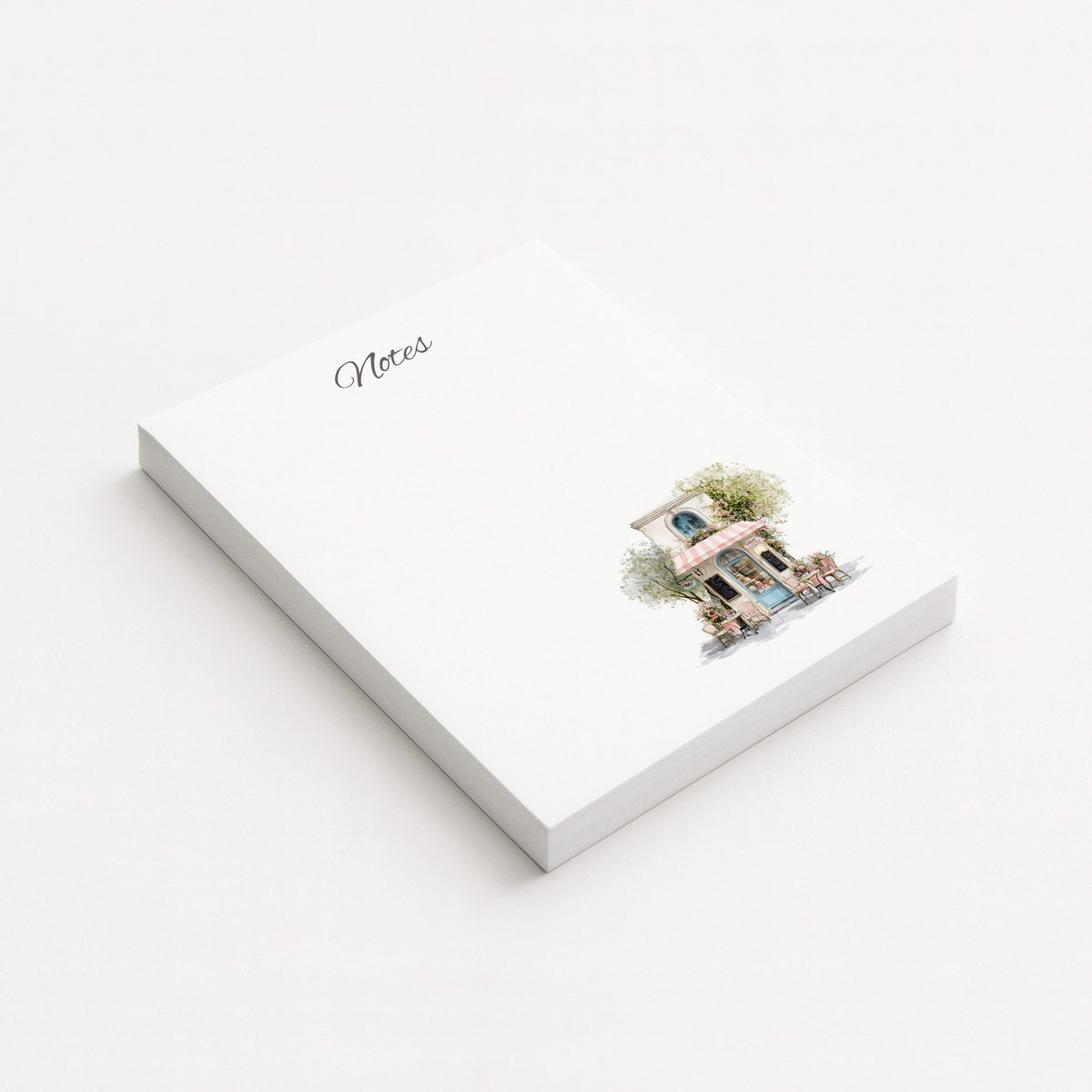 A Parisian Afternoon Notepad | The Beautiful Places Series