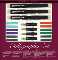 Calligraphy Pen Set – 3 Pens, 4 Nibs & 20 Ink Cartridges