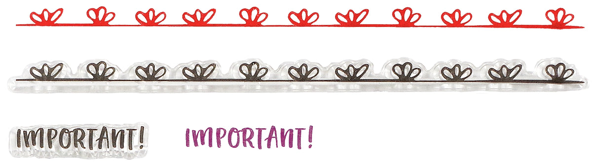 Dot Journaling Clear Stamp Set – 60 Stamps