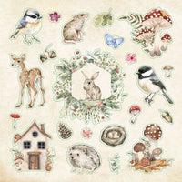 Enchanted Forest Ephemera Sticker Book – 800+ Woodland Stickers