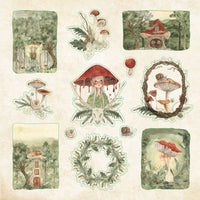 Enchanted Forest Ephemera Sticker Book – 800+ Woodland Stickers