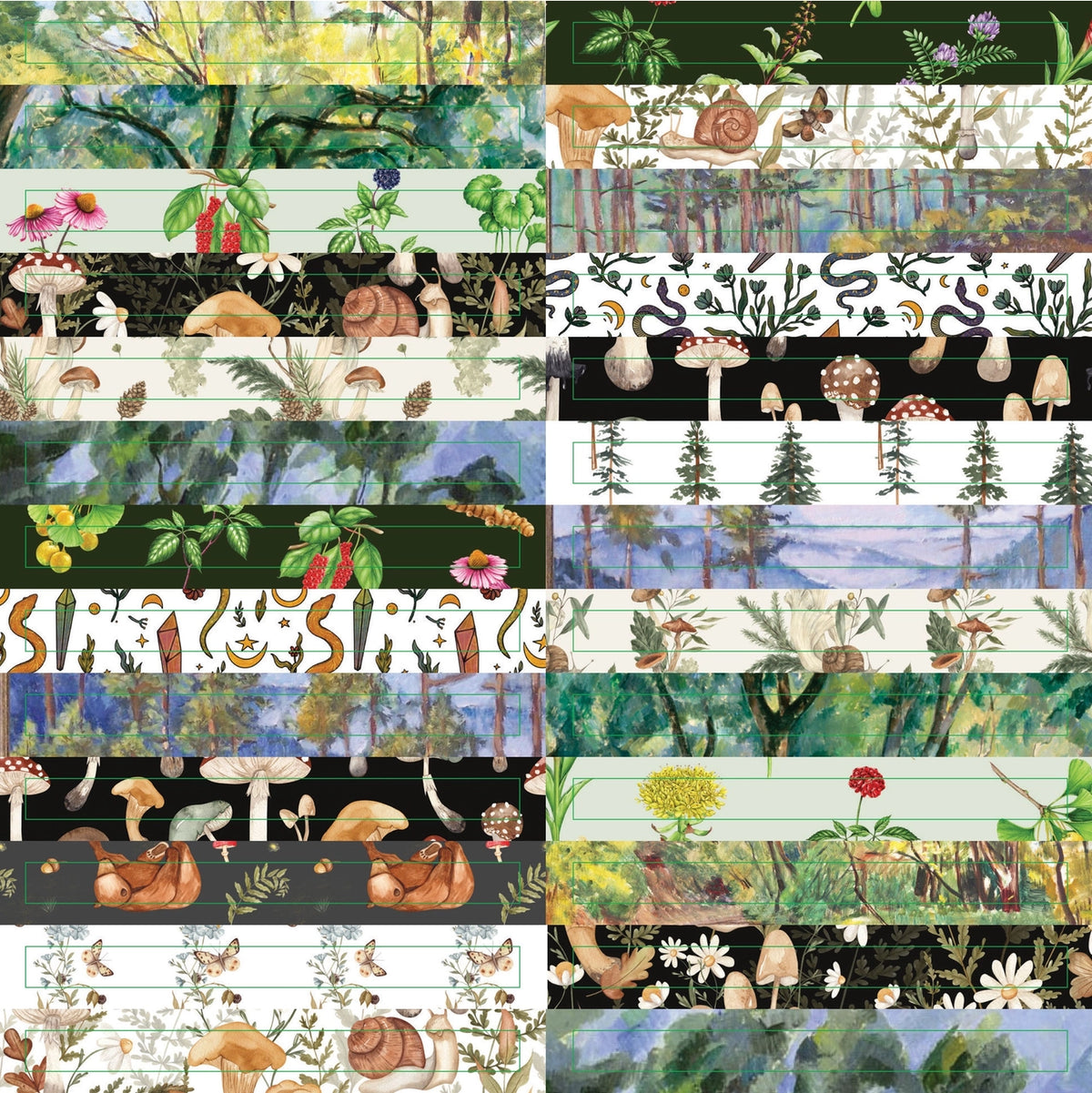 Enchanted Forest Ephemera Sticker Book – 800+ Woodland Stickers