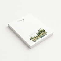 Forest Edge Notepad | The New England Series