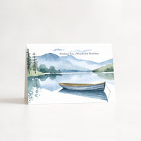 Open encouragement card showing the message “No matter where life takes you, or what lies ahead, please remember that you are cared for, thought of often, and never alone.”