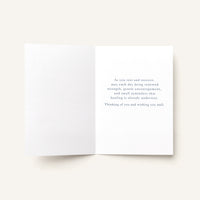 Open get-well card showing the message “As you rest and recover, may each day bring renewed strength, gentle encouragement, and small reminders that healing is already underway.”
