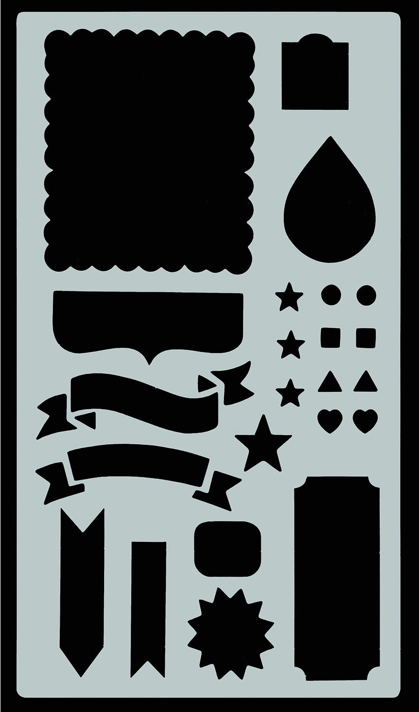 Dot Journaling Stencil Set – 300+ Designs