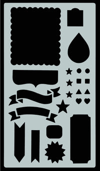 Dot Journaling Stencil Set – 300+ Designs