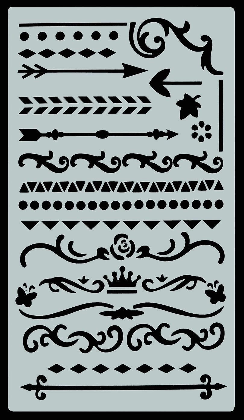 Dot Journaling Stencil Set – 300+ Designs