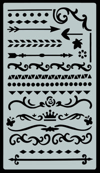 Dot Journaling Stencil Set – 300+ Designs