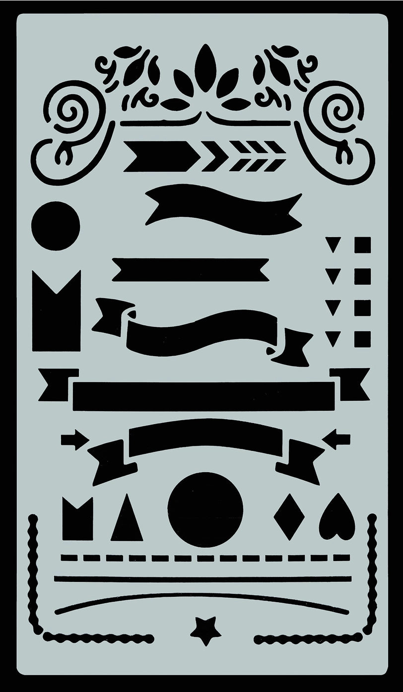 Dot Journaling Stencil Set – 300+ Designs