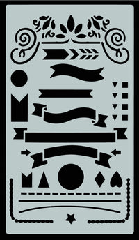 Dot Journaling Stencil Set – 300+ Designs