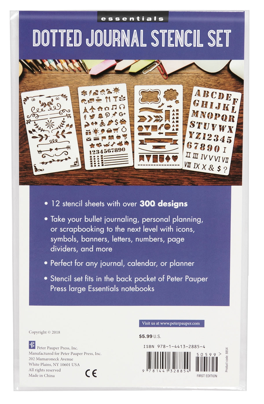 Dot Journaling Stencil Set – 300+ Designs