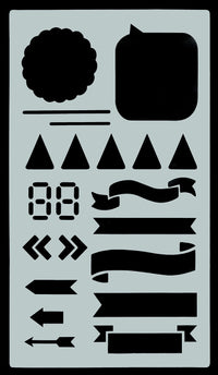 Dot Journaling Stencil Set – 300+ Designs