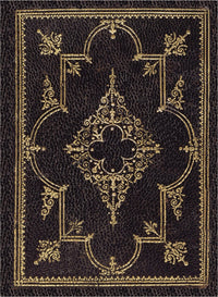 Obsidian Lined Journal – Gold-Embossed Hardcover