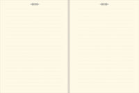 Obsidian Lined Journal – Gold-Embossed Hardcover