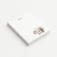 Soft Cherry Blossom Notepad | The Flower Garden Series
