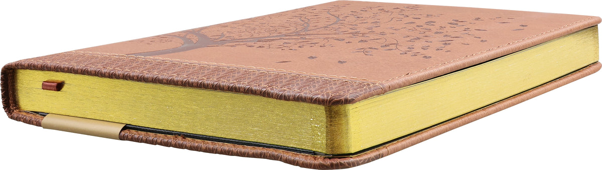 Tree of Life Artisan Lined Journal – Vegan Leather Hardcover