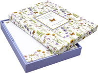 Wildflower Garden Boxed Stationery Set – 30 Sheets & 24 Envelopes
